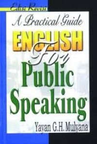 A Practical guide English for public speaking