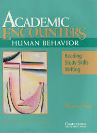 Academic encounters human behaviour: reading, study skills, writting