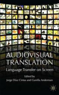 Audiovisual translation language transfer on screen