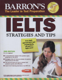 Barron's IELTS : strategies and tips, 2nd ed.