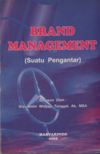 Brand management : suatu pengantar