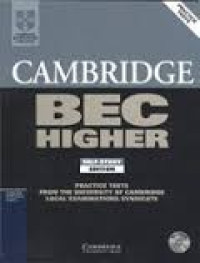 Cambridge BEC higher