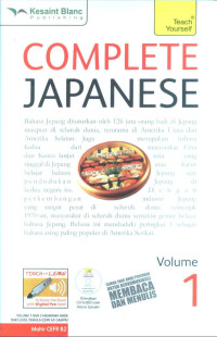 Complete Japanese vol.1