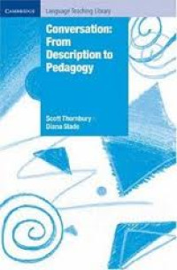 Conversation: From description to pedagogy