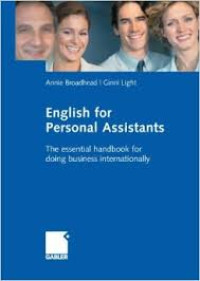 English for personal assistants: the essential handbook for doing business internationally