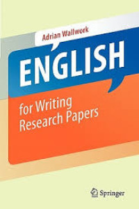 English for writing research papers