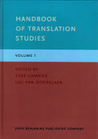 Handbook of translation studies