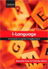 I-language: an introduction to linguistics as cognitive science