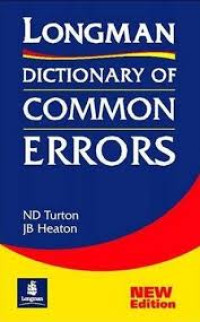 Longman dictionary of common errors