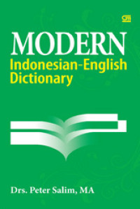 Modern Indonesian-English dictionary