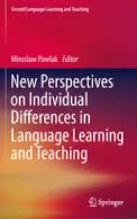 New perspectives on individual differences in language learning and teaching