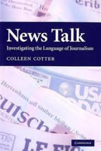 News talk: investigating the language of journalism