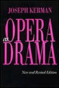 Opera As Drama