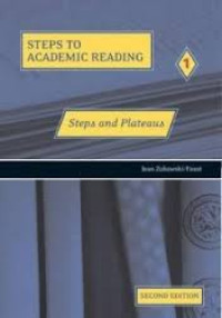 Steps and plateaus: the basics of academic reading