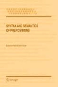 Syntax and semantics of prepositions