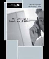 The language of speech and writing