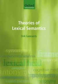 Theories of lexical semantics