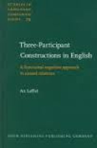 Three-participant constructions in English: a functional-cognitive approach to caused relations