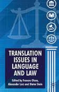 Translation issues in language and law