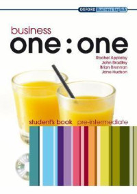Business one: one (students book - pre intermediate)
