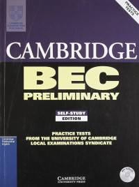 Cambridge BEC Preliminary