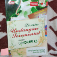Desain undangan  seremonial dnegan Corel Draw X3