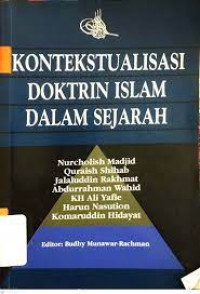 Kontekstualisasi Doktrin Islam Dalam Sejarah