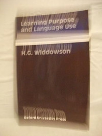 Learning Purpose and Language Use