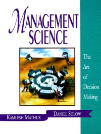 Image of Management Science : The art of decision making