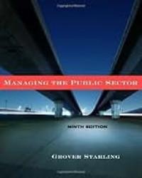 Managing The Public Sector