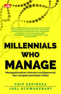 Millennials who manage