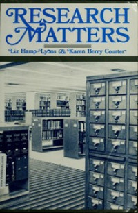 Research matters