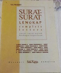 Surat - Surat Lengkap : Complete Letters