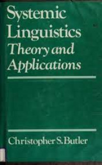 Systemic Linguistics Theory and Applications