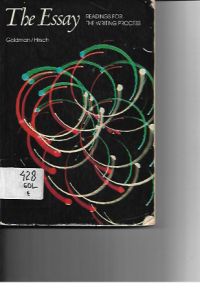 The Essay: reading for the writing process