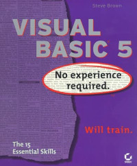 Visual Basic 5: No experience Required