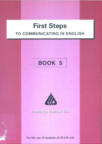 First steps to communicating in English (book 5)