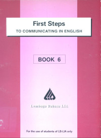 First steps to communicating in English (book 6)