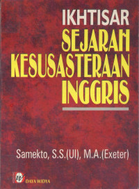 Ikhtisar Sejarah Kesusastraan Inggris