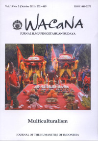 Wacana : Jurnal ilmu pengetahuan budaya