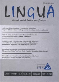 Lingua: jurnal ilmiah