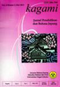 Kagami : jurnal pendidikan dan Bahasa Jepang