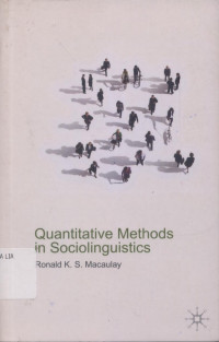 Quantitative methods in sociolinguistics