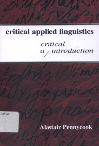 Critical applied linguistics: critical an introduction