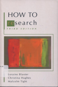 How to research (3rd ed)